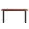 Emma and Oliver Remy 60x30 Dining or Gaming Table with Double Sided Laminate Table Top and Heavy Duty U-Frame Steel Base
